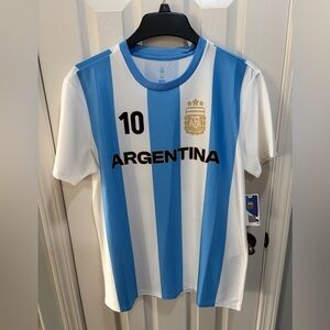AFA  Argentina Blue and White Messi Jersey